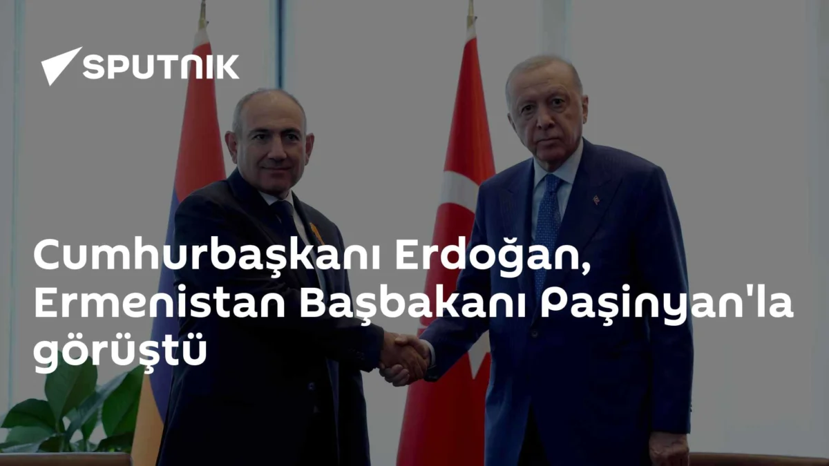 Cumhurbaşkanı Erdoğan, Ermenistan Başbakanı Paşinyan'la görüştü