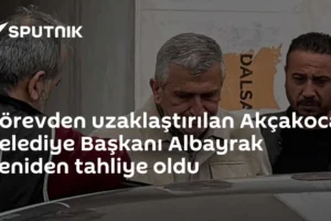 Görevden uzaklaştırılan Akçakoca Belediye Başkanı Albayrak yeniden tahliye oldu