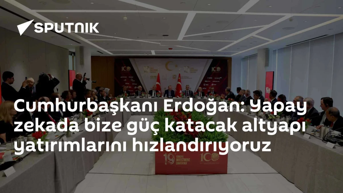 Cumhurbaşkanı Erdoğan: Yapay zekada bize güç katacak altyapı yatırımlarını hızlandırıyoruz