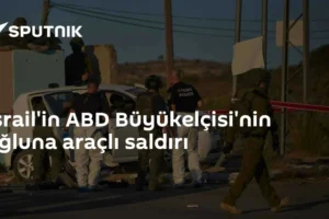 İsrail'in ABD Büyükelçisi'nin oğluna araçlı saldırı