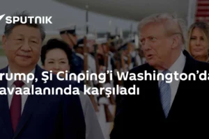 Trump, Şi Cinping’i Washington’da havaalanında karşıladı