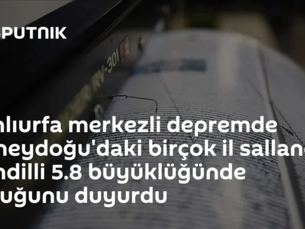 Güneydoğu'da birçok il sallandı: Depremin büyüklüğü 5.8 olarak açıkladı