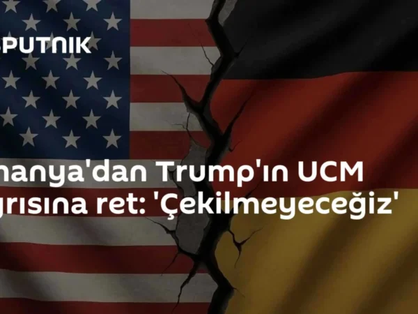 Almanya'dan Trump'ın UCM çağrısına ret: 'Çekilmeyeceğiz'