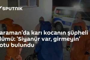 Karaman’da karı kocanın şüpheli ölümü: 'Siyanür var, girmeyin’ notu bulundu
