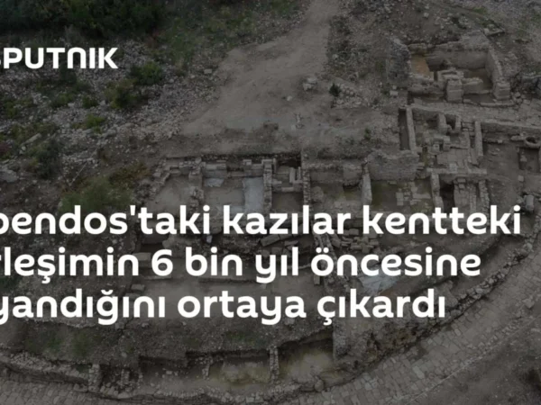 Aspendos'taki kazılar kentteki yerleşimin 6 bin yıl öncesine dayandığını ortaya çıkardı