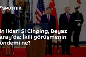 Çin lideri Şi Cinping, Beyaz Saray'da: İkili görüşmenin gündemi ne?