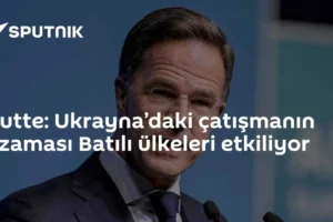 Rutte: Ukrayna’daki çatışmanın uzaması Batılı ülkeleri etkiliyor