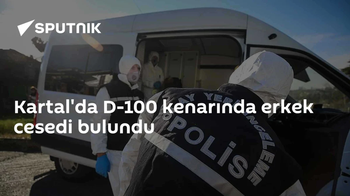 Kartal'da D-100 kenarında erkek cesedi bulundu