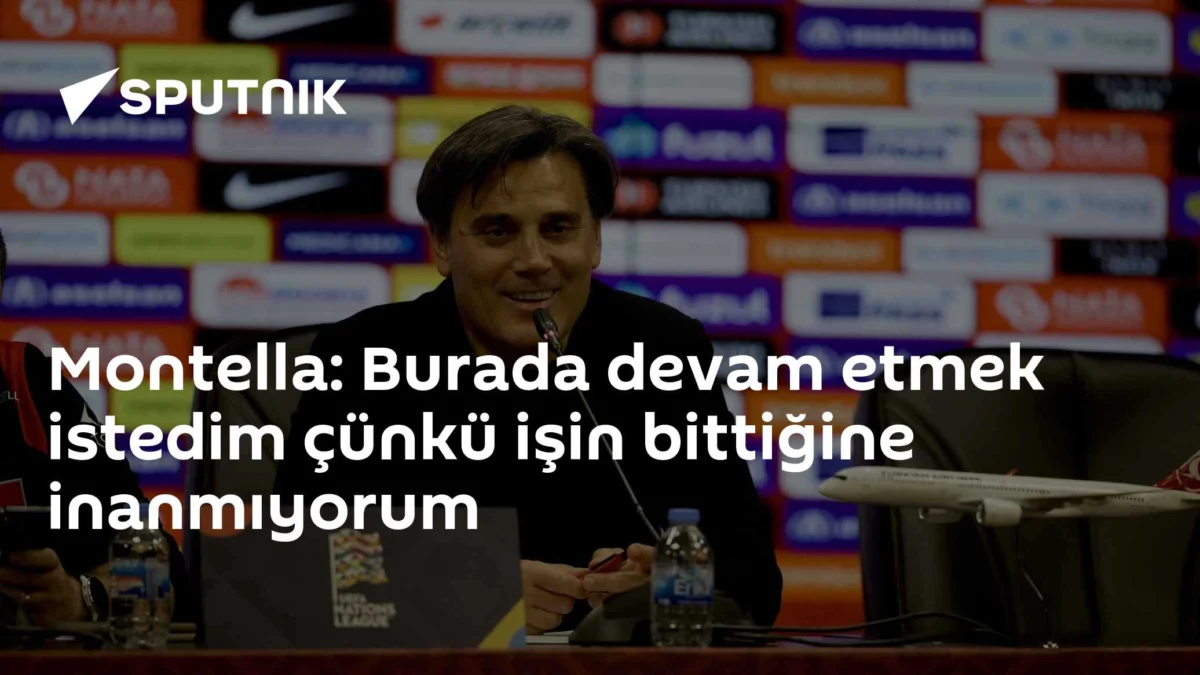Montella: Burada devam etmek istedim çünkü işin bittiğine inanmıyorum