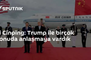 Şi Cinping: Trump ile birçok konuda anlaşmaya vardık