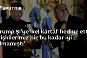 Trump Şi'ye 'kel kartal' hediye etti: 'İlişkilerimiz hiç bu kadar iyi olmamıştı'
