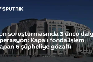 Fon soruşturmasında 3'üncü dalga operasyon: Kapalı fonda işlem yapan 6 şüpheliye gözaltı