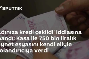 'Adınıza kredi çekildi' iddiasına inandı: Kasa ile 750 bin liralık ziynet eşyasını kendi eliyle dolandırıcıya verdi