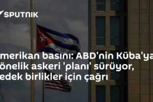 Amerikan basını: ABD'nin Küba'ya yönelik askeri 'planı' sürüyor, yedek birlikler için çağrı