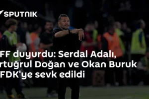 TFF duyurdu: Serdal Adalı, Ertuğrul Doğan ve Okan Buruk PFDK'ye sevk edildi