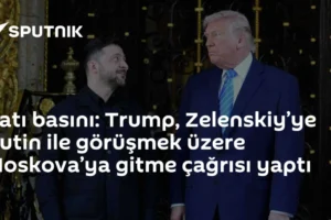 Batı basını: Trump, Zelenskiy’ye Putin ile görüşmek üzere Moskova’ya gitme çağrısı yaptı