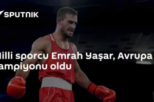 Milli sporcu Emrah Yaşar, Avrupa şampiyonu oldu