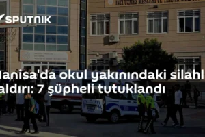 Manisa'da okul yakınındaki silahlı saldırı: 7 şüpheli tutuklandı