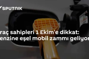 Araç sahipleri 1 Ekim'e dikkat: Benzine eşel mobil zammı geliyor