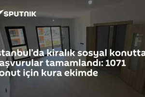İstanbul’da kiralık sosyal konutta başvurular tamamlandı: 1071 konut için kura ekimde