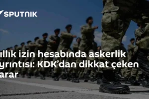 Yıllık izin hesabında askerlik ayrıntısı: KDK’dan dikkat çeken karar