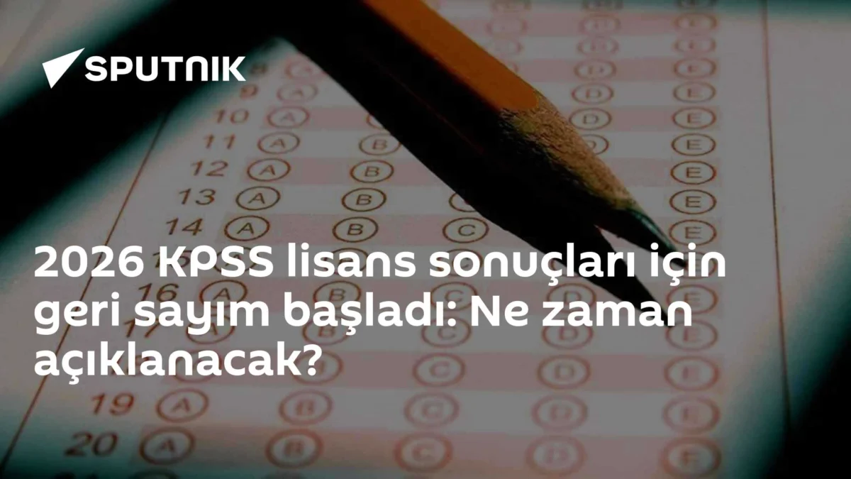 2026 KPSS lisans sonuçları için geri sayım başladı: Ne zaman açıklanacak?
