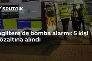 İngiltere'de bomba alarmı: 5 kişi gözaltına alındı