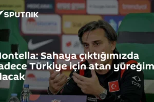 Montella: Sahaya çıktığımızda sadece Türkiye için atan yüreğim olacak