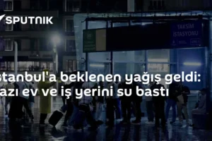 İstanbul'a beklenen yağış geldi: Bazı ev ve iş yerini su bastı