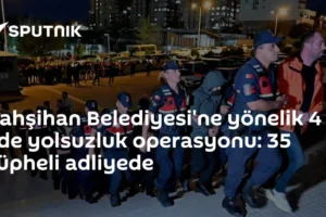 Yahşihan Belediyesi'ne yönelik 4 ilde yolsuzluk operasyonu: 35 şüpheli adliyede