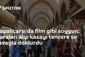 Kapalıçarşı'da film gibi soygun: Paraları alıp kasayı tencere ve tavayla doldurdu