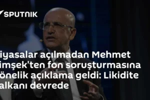 Piyasalar açılmadan Mehmet Şimşek'ten fon soruşturmasına yönelik açıklama geldi: Likidite kalkanı devrede
