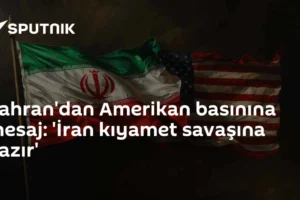 Tahran'dan Amerikan basınına mesaj: 'İran kıyamet savaşına hazır'
