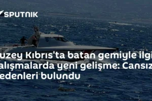 Kuzey Kıbrıs'ta batan gemiyle ilgili çalışmalarda yeni gelişme: Cansız bedenleri bulundu