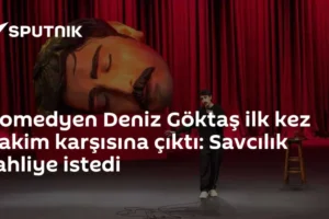Komedyen Deniz Göktaş ilk kez hakim karşısına çıktı: Savcılık tahliye istedi