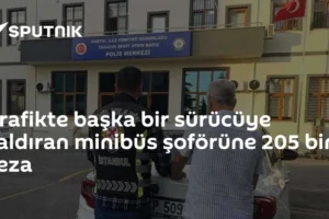 Trafikte başka bir sürücüye saldıran minibüs şoförüne 205 bin ceza