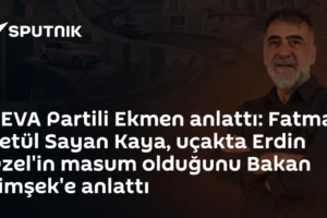 DEVA Partili Ekmen anlattı: Fatma Betül Sayan Kaya, uçakta Erdin Özel'in masum olduğunu Bakan Şimşek'e anlattı
