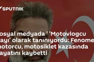Sosyal medyada ' 'Motovlogcu Dayı' olarak tanınıyordu: Fenomen motorcu, motosiklet kazasında hayatını kaybetti