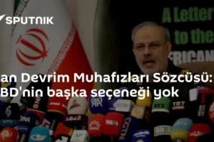 İran Devrim Muhafızları Sözcüsü: ABD'nin başka seçeneği yok