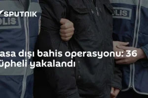 Yasa dışı bahis operasyonu: 36 şüpheli yakalandı