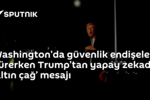 Washington'da güvenlik endişeleri sürerken Trump’tan yapay zekada ‘altın çağ’ mesajı