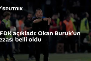 PFDK açıkladı: Okan Buruk'un cezası belli oldu