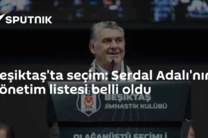 Beşiktaş'ta seçim: Serdal Adalı'nın yönetim listesi belli oldu