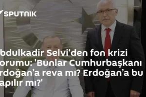 Abdulkadir Selvi'den fon krizi yorumu: 'Bunlar Cumhurbaşkanı Erdoğan’a reva mı? Erdoğan’a bu yapılır mı?'
