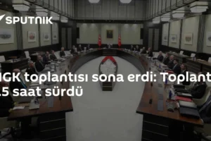 MGK toplantısı sona erdi: Toplantı 3.5 saat sürdü