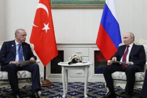 Erdoğan, Kazakistan'da Putin ile görüştü: 'Akkuyu'nun açılışını bekliyoruz'