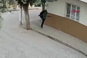 Manisa'da okul saldırısı: Silahlı saldırganın görüntüleri