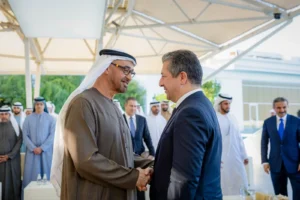 Başbakan Mesrur Barzani, BAE Devlet Başkanı Bin Zayid ile görüştü