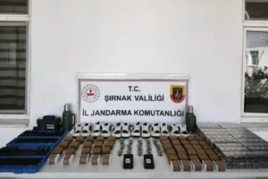 Şırnak'ta kaçakçılık operasyonu: 196 şüpheli hakkında işlem yapıldı