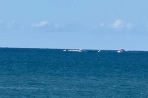 Gürcistan'dan kalkan özel uçak Rize’de denize acil iniş yaptı